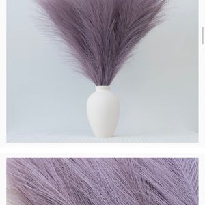Light Purple Pampas Grass Decor